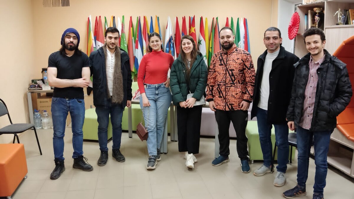 vstrecha associacii sirijskih studentov sostoyalas v dome druzhby nngu