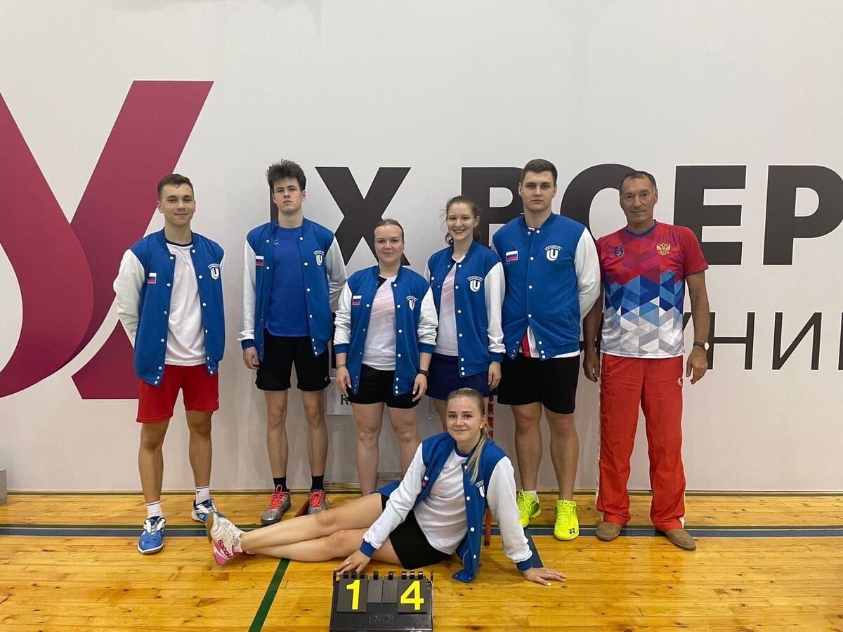 komanda nngu po badmintonu stala bronzovym prizyorom universiady